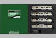 【新品】鉄道線路ひな型 1/150 東武50000型(東上線・51002取り合わせ)根本規範4両取り合わせ書き割り(動力付き添い人) [32113]