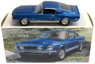 【中古】ミニカー 1/18 1968 SHELBY G.T. 500KR(青碧) [WCC708]