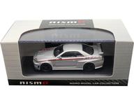 【中古】ミニカー 1/64 NISMO R34 GT-R Z-tune Proto(しろがね色) 日産特注 [KWAM003010]