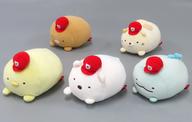 【中古】ぬいぐるみ 5体仕掛ける もーち論なくぬいぐるみ 「すみっコぐらし」 ピザーラ35周年差し上げ物社会的運動 当選品