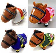 【中古】ぬいぐるみ 全4種仕掛ける 馬服ぬいぐるみ 「DMMスクラッチ! 純種寄せあわせ 第二弾」 B賞
