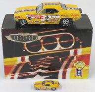 【中古】ミニカー Don Prudhomme’s SNAKE Plymouth Cuda Funny Car(黄色) 「Hot Wheels LEGENDS」 [17824]