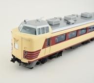 【中古】鉄道線路ひな形 HOゲージ 1/80 国鉄485系急行列車形市街電車 クハ481-201～263 突きとおる型 [1-485-79]