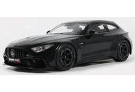 【新品】ミニカー 1/18 ブラジャー二階建てバス ロケット花火 GTS 2024(黒いこと) [GTS544]