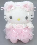 【中古】ぬいぐるみ 日暈キティ ぬいぐるみ 白猫女性バレエダンサーひな形続きもの 「サンリオキャラクターズ」