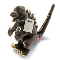 【中古】ぬいぐるみ ゴジラ(1954) ぬいぐるみ 50珊 「シュタイフ×ゴジラ」