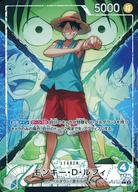 【中古】ONE PIECEカードゲーム/L/LEADER/決戦の刻【OP-16】 OP16-022[L]：(パラレル)モンキー・D・ルフィ｜ネットショップ駿河屋　店