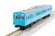 【新品】鉄道線路ひな形 1/150 103系＜天の原青碧＞ 4両書き割り2 [10-1743F]