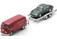【中古】ミニカー 1/43 VW T1 Boxvan ”Porsche” w. trailer and Porsche 901 [450731300]