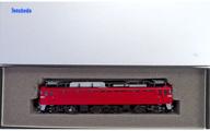 【中古】鉄道線路ひな形 HOゲージ 1/80 EF81形灯し火行政官庁車 0番代 赤2号 双頭繋ぎ合わせる器(長岡鉄道車両真っただ中) [12089]