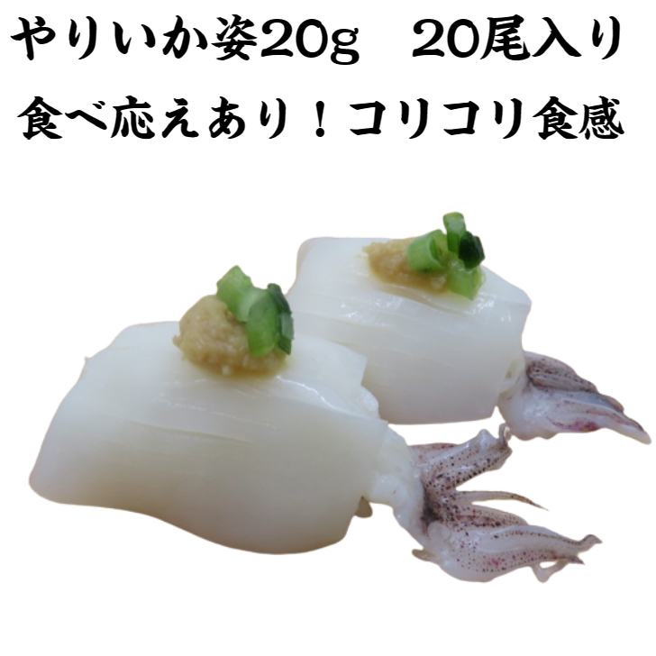楽天市場】生食用 赤イカ下足 5g×20枚 寿司ネタ すしねた