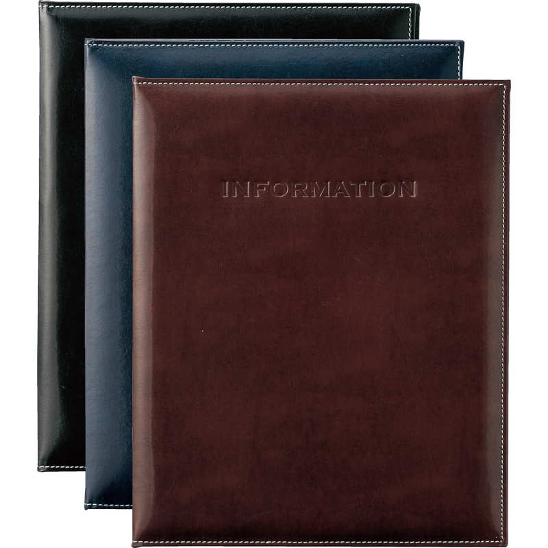 未使用　インフォメーションブック 5冊　A4レザータッチ 楽天市場】インフォメーション レザータッチ(A4 4穴) IF-171