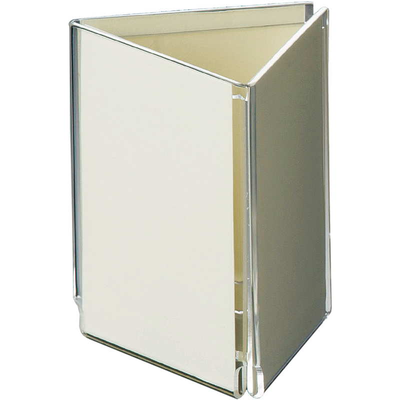 楽天市場】アクリル 三角メニュー＆マルチスタンド（大） NS-B73 / 底