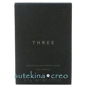【メール便対応】THREE スリー スターゲージングアイシャドウクアッド 03 BREATHLESS PARISIAN 6.7g