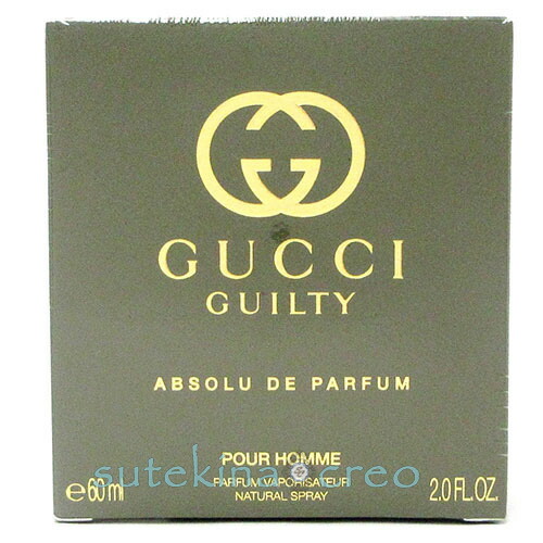 訳あり グッチ ギルティ アプソリュ ド パルファム プールオム 60ml｜sutekinacreo店
