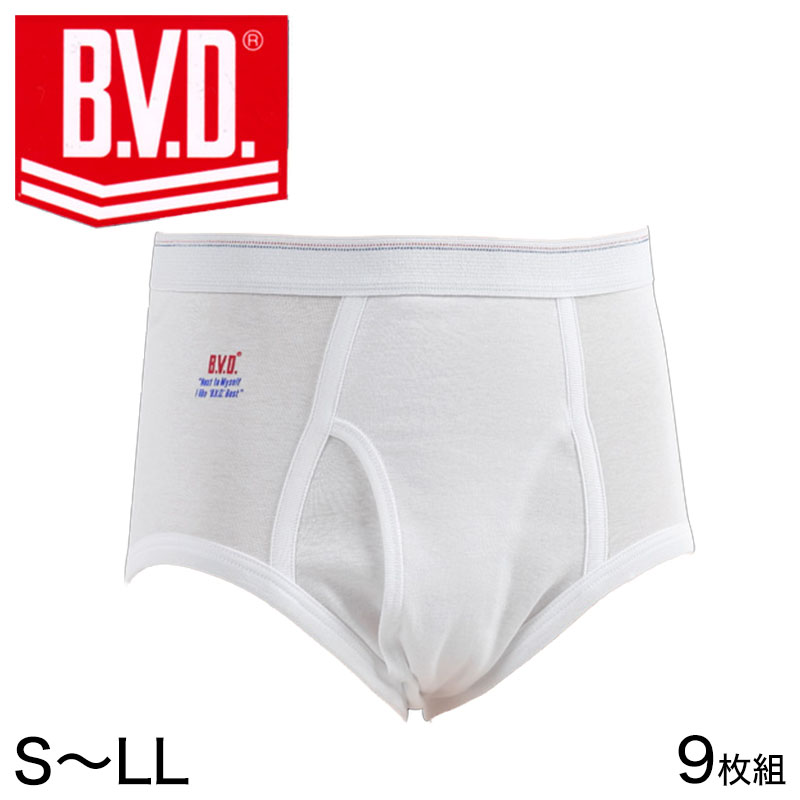 【楽天市場】BVD メンズ ブリーフ はき込み深め 綿100% LL