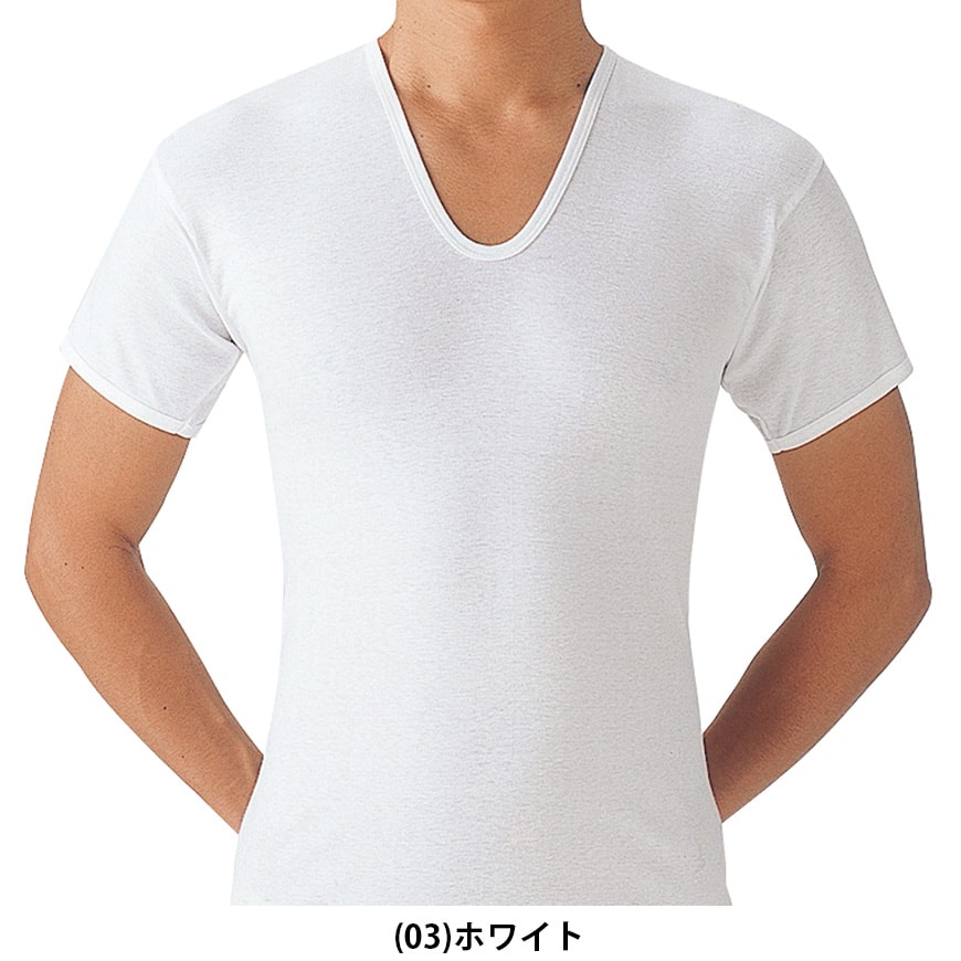 楽天市場 グンゼ やわらか肌着 メンズ Tシャツ 下着 綿100 2枚組 M Ll Gunze Tシャツ 男性 紳士 肌着 半袖 シャツ U首 無地 インナー コットン アンダーウェア M L Ll 取寄せ すててこねっと