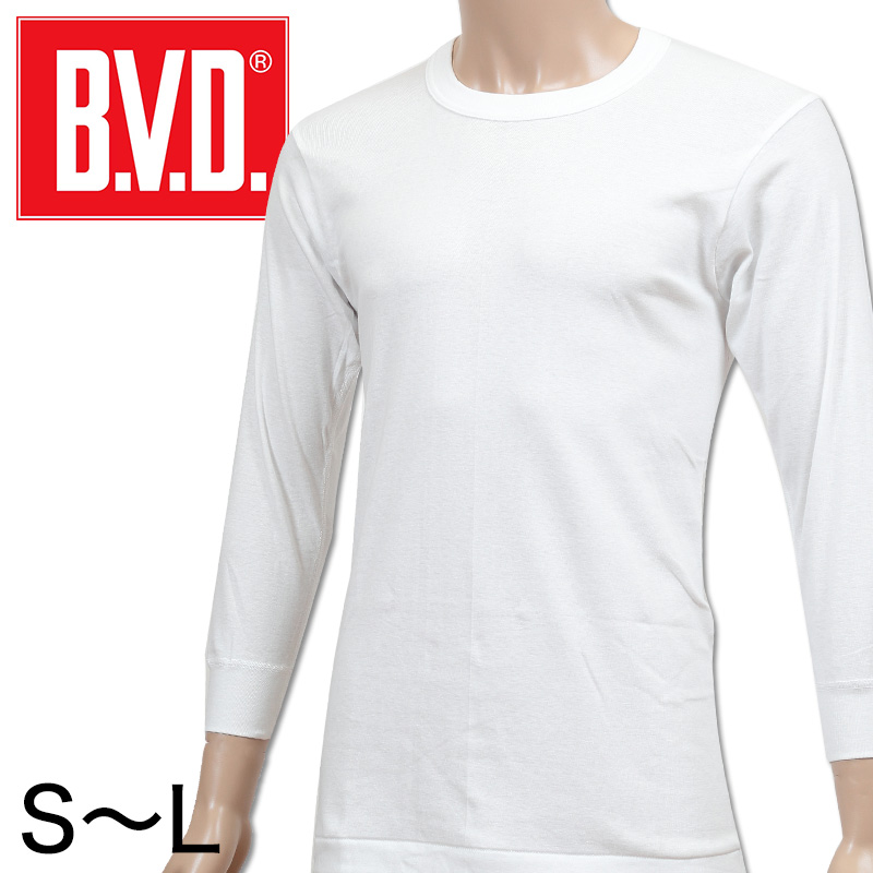 楽天市場】BVD メンズ 半袖シャツ クルーネック 綿100％ S～L 