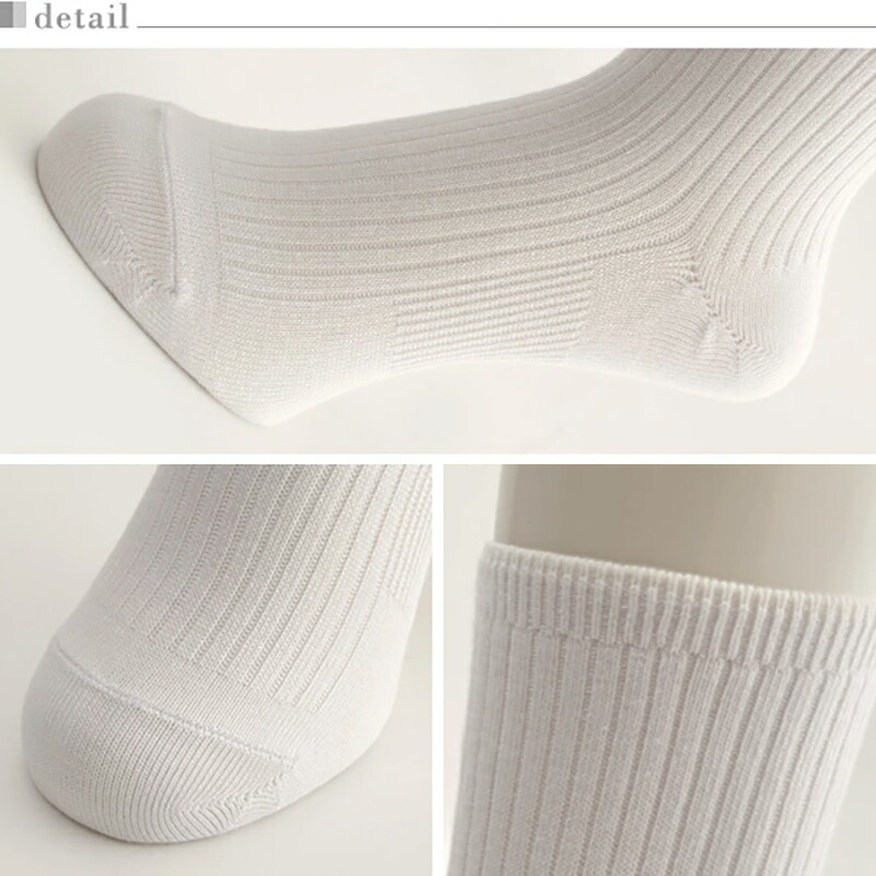 楽天市場 靴下 白 クルーソックス 3足組 22 24cm 26 28cm ソックス スポーツ 白ソックス リブソックス アツギ メンズ レディース キッズ ジュニア スクールソックス クルー丈 白靴下 すててこねっと