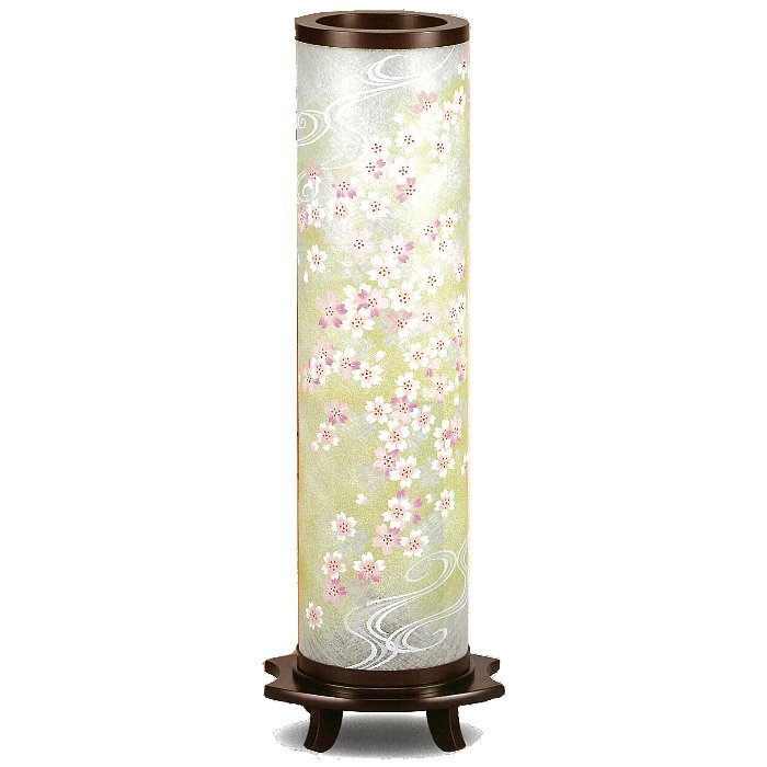 提灯 お盆 美月3号 1個入 回転 桜 高66cm さくら 送料無料 灯篭 灯籠 包装のし付無料 ミニ 現代 モダン 仏壇 玄関｜すとう店