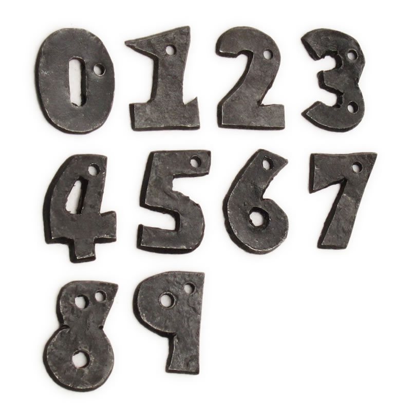 楽天市場】数字 アイアン 鉄 表札 ネームプレート ナンバー