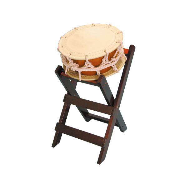 楽天市場】締太鼓 35cm（ボルト）あわせ胴 子供用立台座セット : 諏訪楽器