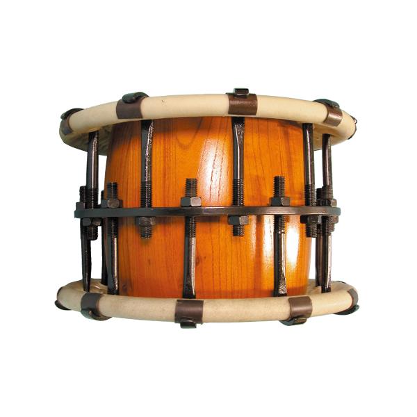 和太鼓　締太鼓　ターンバックル仕様　 高さ21cm 中古品① 楽天市場】締太鼓 2丁掛 ターンバックル締 集成胴 眞 : 和楽器総合販売