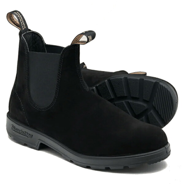 ひと休み割引き販売!! Blundstone ブランド名石ころ BS2405 黒いこと スウェード BS2405009 サイドゴアブーツ 置き目品 レディース靴-サイドゴア