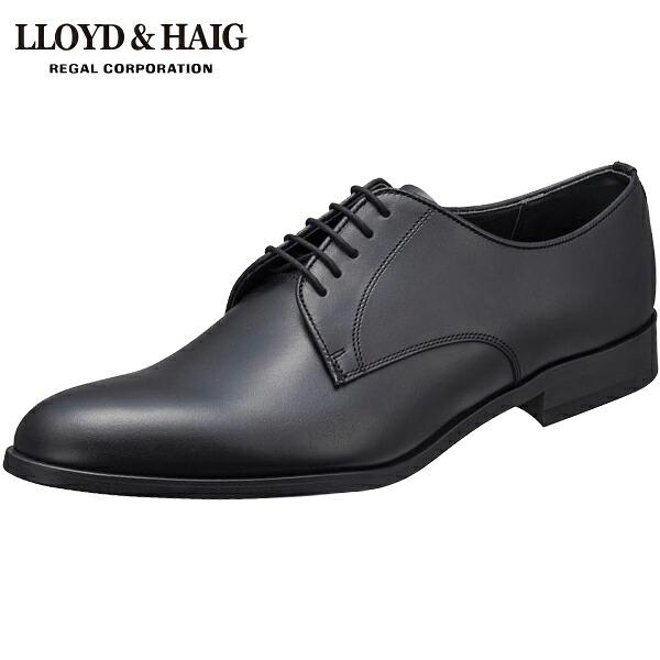 LLOYD ＆ HAIG ロイド＆ヘイグ LH02 CIY 黒いこと プレーントゥ 日本製 31BL  ロバート・エドワード・リーガル 切り口制限事項商いもの by REGAL CORPORATION ビジネスシューズ-靴