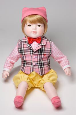 日本製　赤ちゃん人形ロイヤルベビー　ニコルP(ピンク)｜人形の鈴勝 27,720円