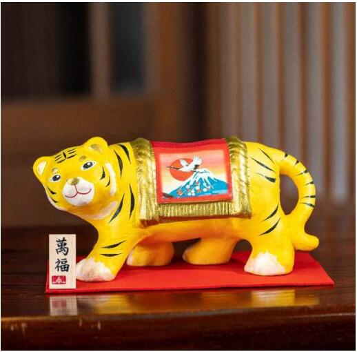 楽天市場】【美濃和紙】 2022年 干支寅(虎) ちぎり絵色紙 寅張子〈令和