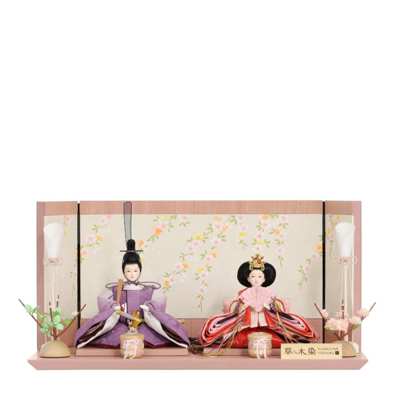 楽天市場】送料無料 原孝洲作 雛人形 木目込 三人官女 〈御雛様 お雛様