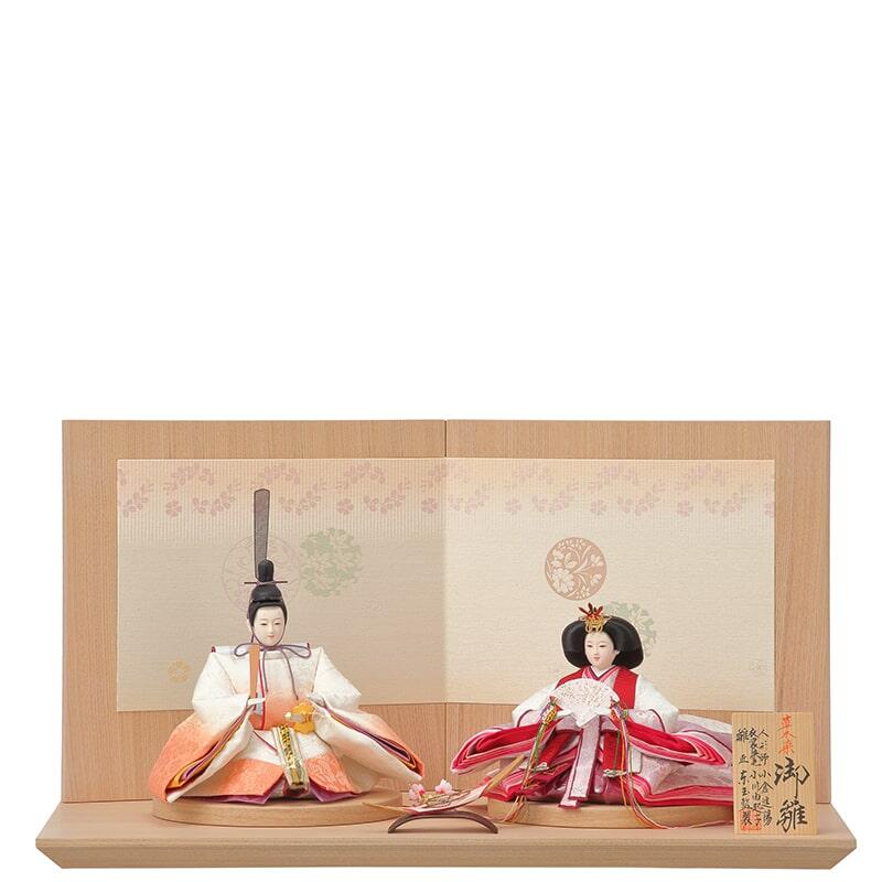 楽天市場】送料無料 東玉 雛人形 龍村裂親王飾り 木製平台飾り 【糸屋