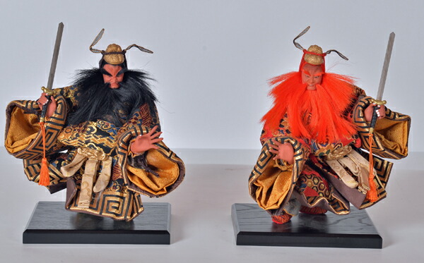 楽天市場】送料無料吉田吉貞作 五月人形 面取りガラスケース(黒塗り