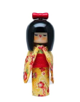楽天市場】日本製 衣装こけし人形 ちりめん人形 kokeshi doll