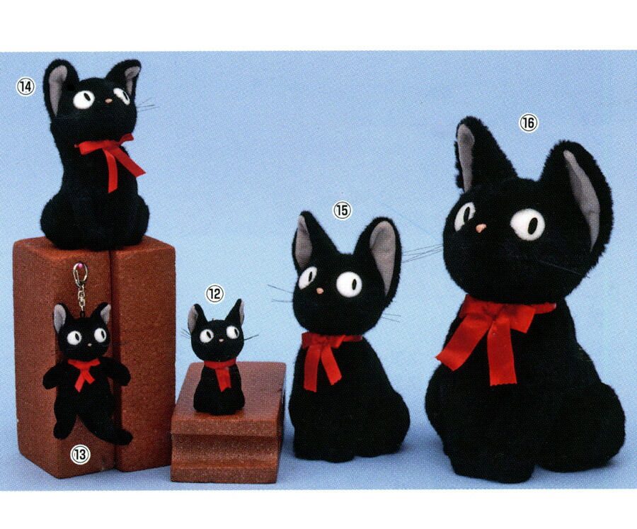 楽天市場】魔女の宅急便 ぬいぐるみバッジ ジジ スタジオ ジブリ