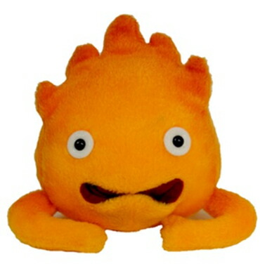 howl's moving castle calcifer plush