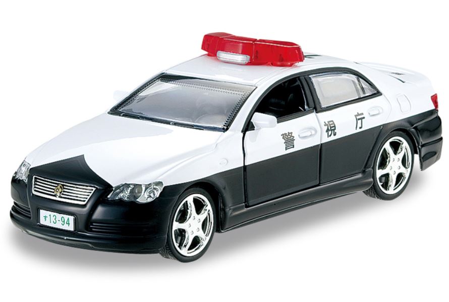 【楽天市場】乗用車コレクション カーコレクション ミニカー 趣味の玩具・模型 トヨタ・マークX Toyota・MARK X 警視庁パトロール
