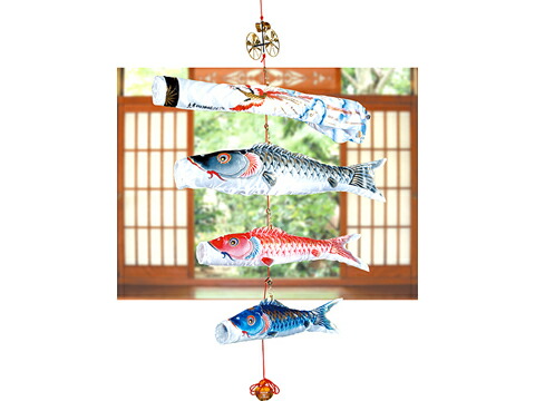 楽天市場】送料無料 山本寛斎デザイン 久月作 鯉のぼり 【きらめき鯉