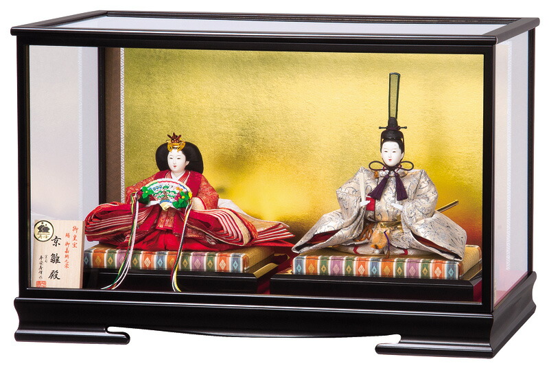 楽天市場】送料無料 平安豊久監製 実渓作 ガラスケース入りわらべ人形
