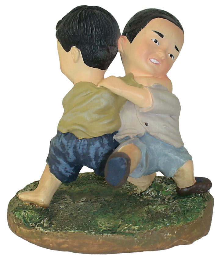 昭和レトロなわんぱく少年 フィギュア 昭和レトロなわんぱく少年