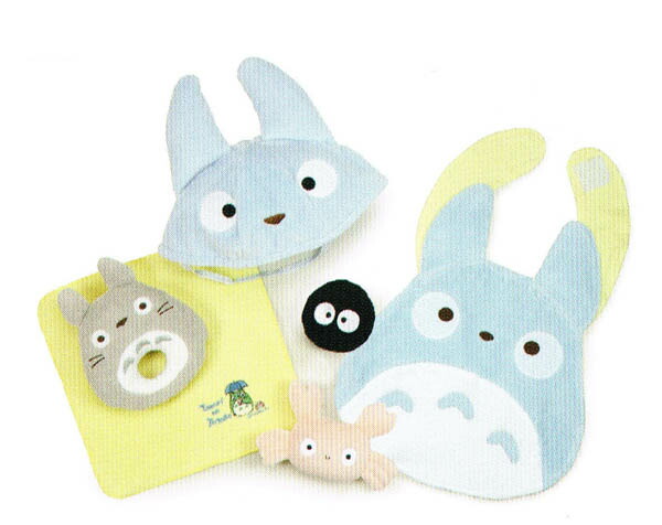 新品 となりのトトロ ベビーコレクション おもちゃ ギフトセット ｂセット フェイススタイ 帽子 ガラガラ ミニタオル スタジオジブリグッズ アニメ 映画キャラクター ベビートイ となりのととろ 隣のトトロ Studio Ghibli My Neighbor Totoro 楽天1位