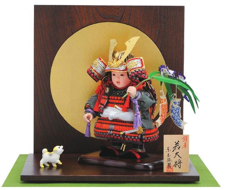 美品！ガラスケース入五月人形［馬上大将］節句白馬弓矢百貨店購入 楽天市場】送料無料東玉作 ガラスケース入り破魔弓飾り 【寿】〈は