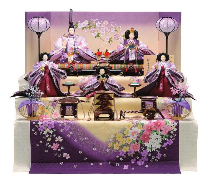 東玉姫小町雛三段飾り 楽天市場】送料無料 東玉監製 雛人形 頭師：大塚玉映 着付師