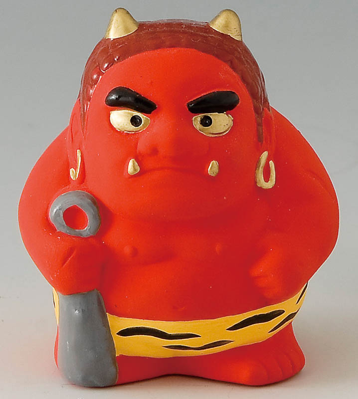 楽天市場】鬼 置物 陶器 厄除け 開運 縁起物 人形師の手造り置物 小豆