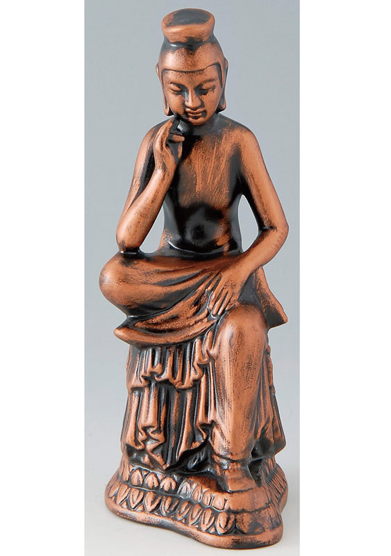 陶磁器赤色弥勒仏像置物  工芸装飾品 楽天市場】《新作》 陶器製 仏像 【弥勒菩薩】（中） 瀬戸物
