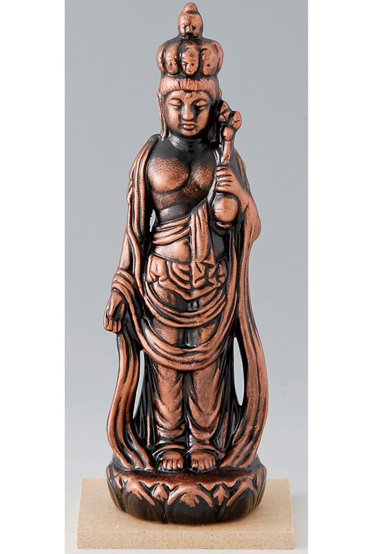 楽天市場】仏像シリーズ ブロンズカラー（青銅色）塗装 陶器製 仏像