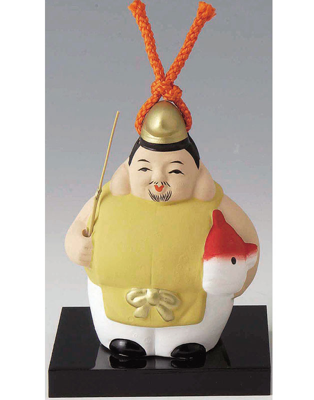 楽天市場】商売繁盛！ 千客万来！ 陶器製 福助 大 いらっしゃいませ