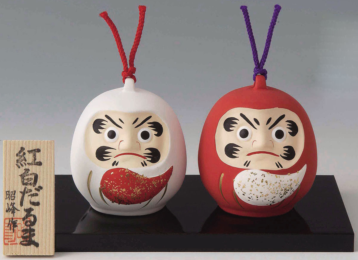楽天市場】《新作》 開運招福の縁起物です！ 笑福喜楽、起き上がり