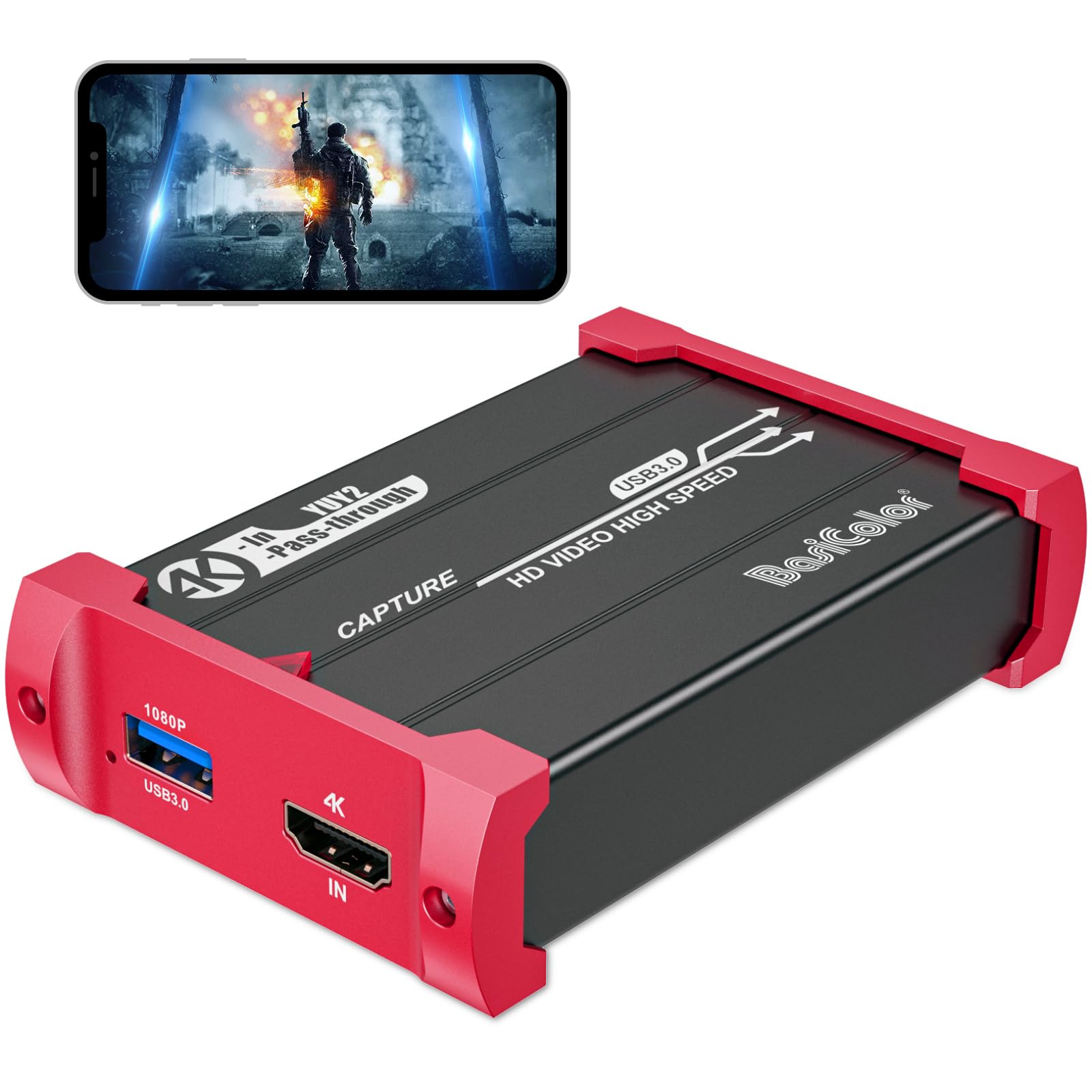 楽天市場】Basicolor321 キャプチャーボード Switch PS4 Xbox Wii U